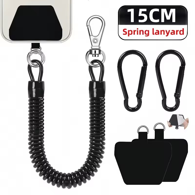 Mobile Electronics Gadgets - Anti-theft Telescopic Spring Lanyard Anti Lost