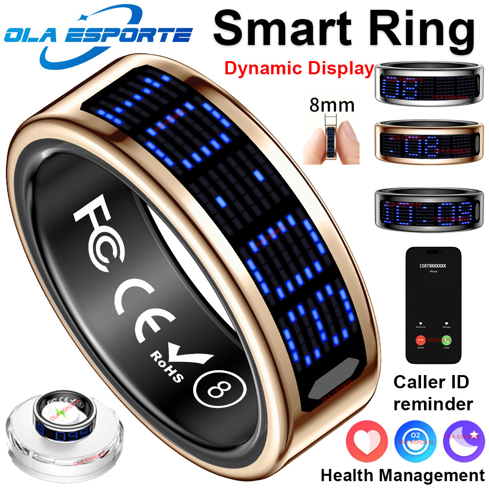 Smart Ring Health - New Ultra-thin Lightweight Smart Ring Multi-functional