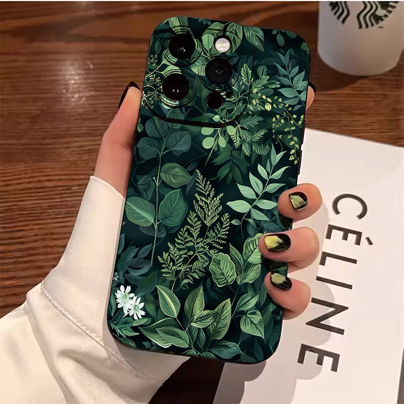 Samsung Galaxy S25 - Palm Tree Leaf Flower Phone Cases