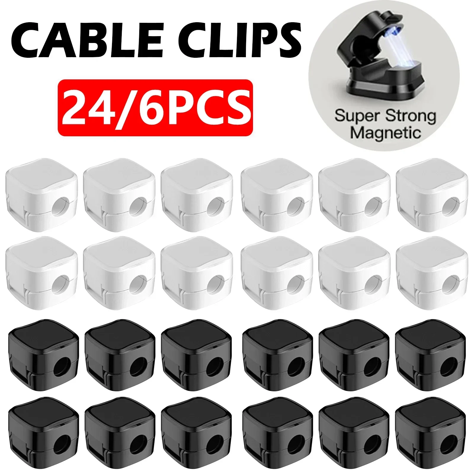 6/12/24PCS Magnetic Cable Orga - Magnetic Charging Cable review and price
