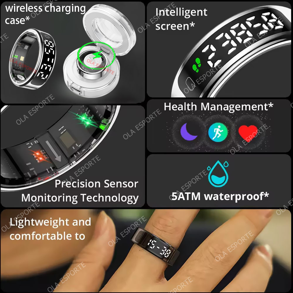 R13 Smart Ring with Display Sc - Smart Ring Health review and price