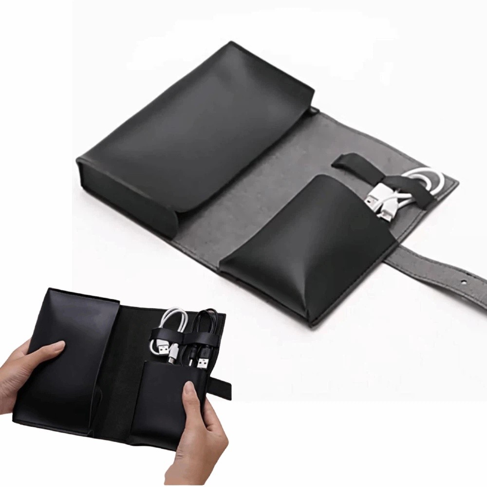 PU Leather Digital Product Sto - Electronics Gadgets Bag review and price