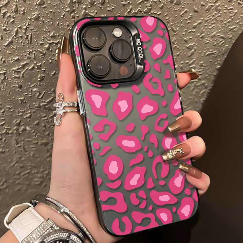 Pink Leopard Print Phone Case  - Samsung Galaxy S25 review and price