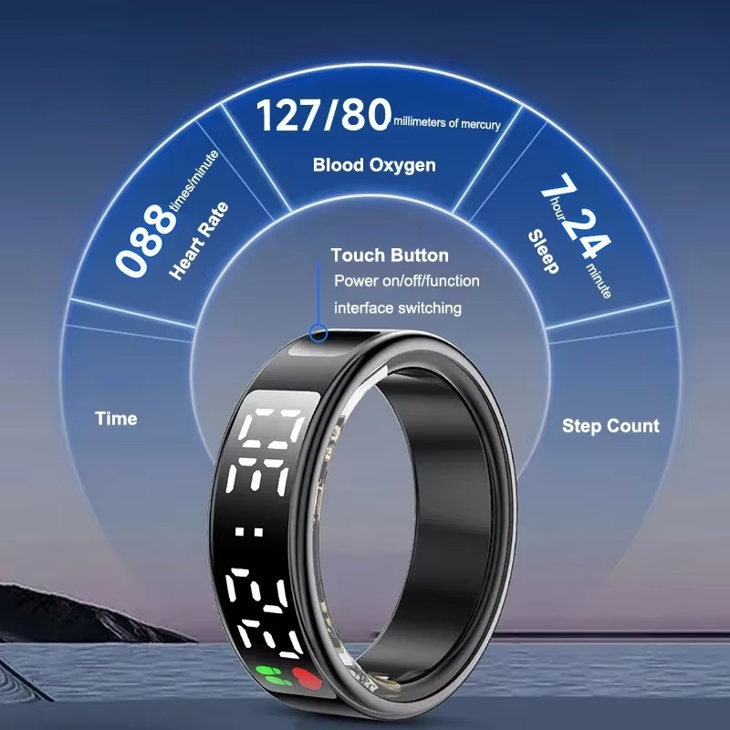 Smart Ring Heart Rate Blood Ox - Smart Ring Health review and price