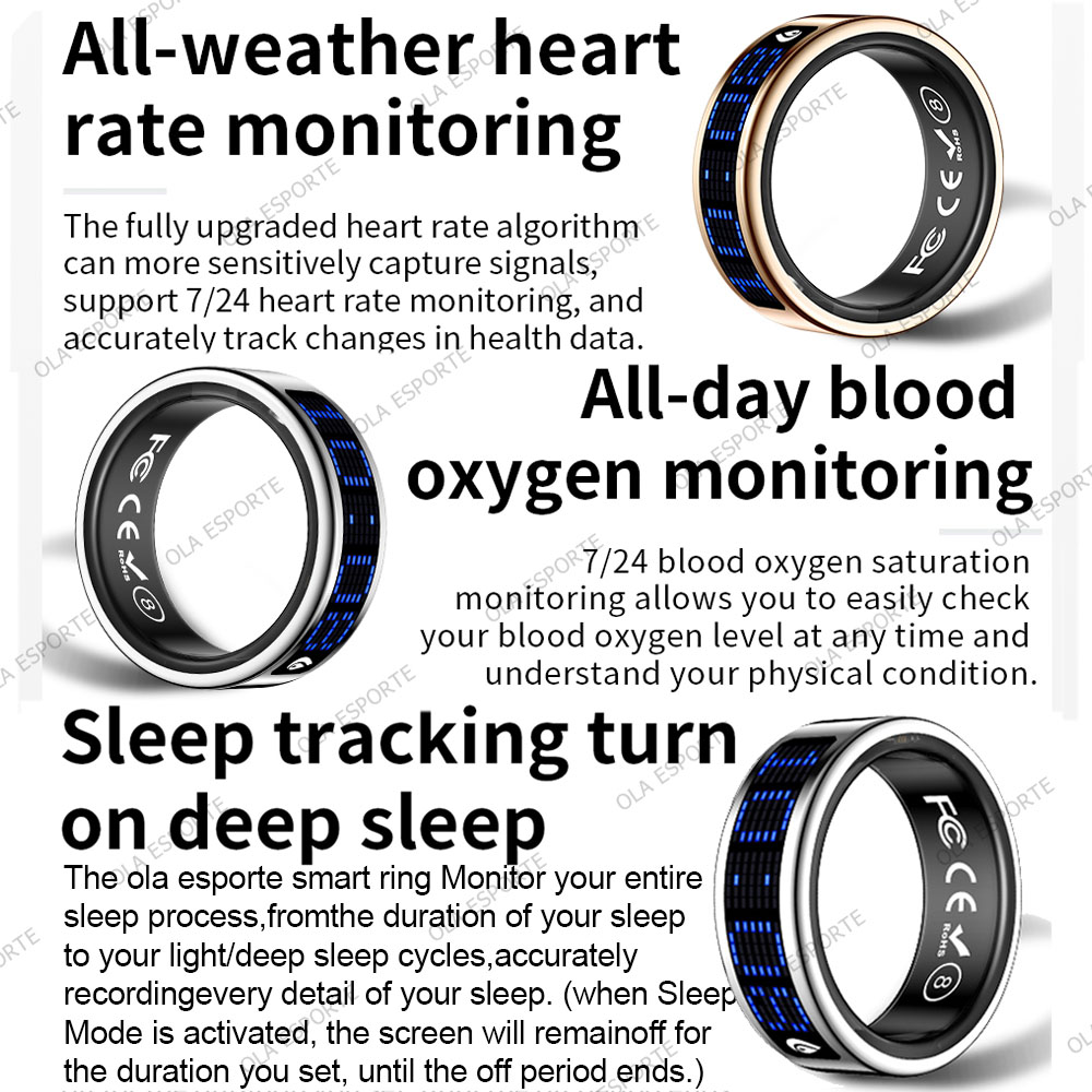 Smart Ring Display Screen Touc - Smart Ring Health review and price