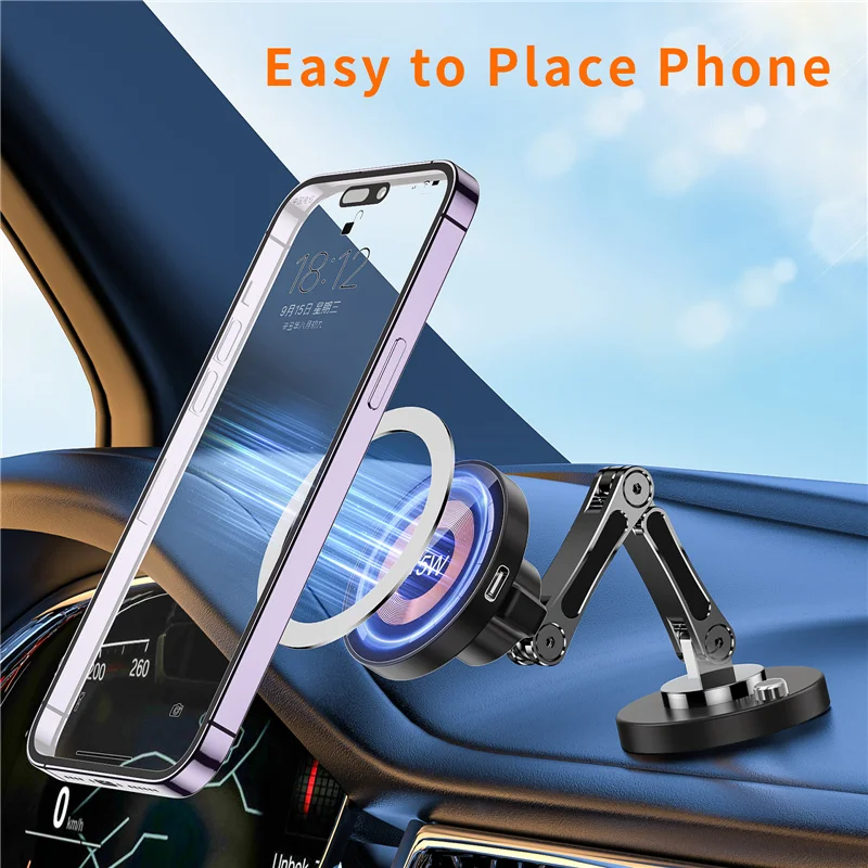 Magnetic Car Wireless Charger  - Magnetic Charging Cable review and price