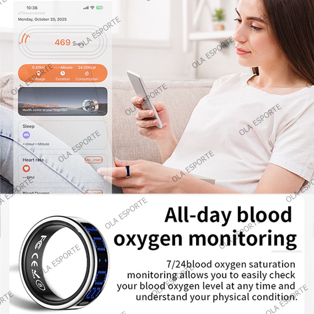 New Ultra-thin Lightweight Sma - Smart Ring Health review and price