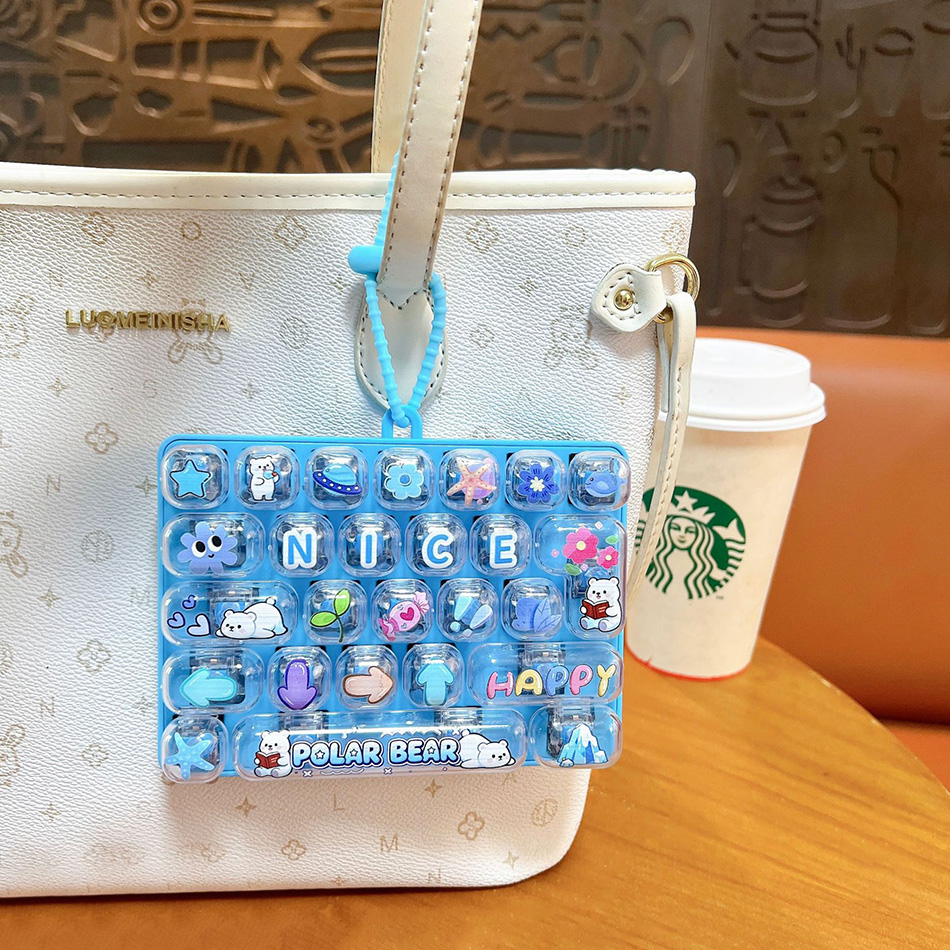 Cute 26‑Key Mini Keyboard Fidg - Electronics Gadgets Bag review and price