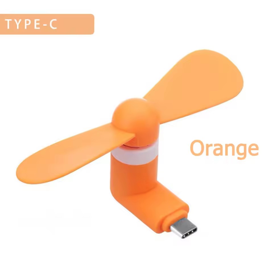 1 PCS Type C Mini Phone Fan Po - Electronics Gadgets Sale review and price