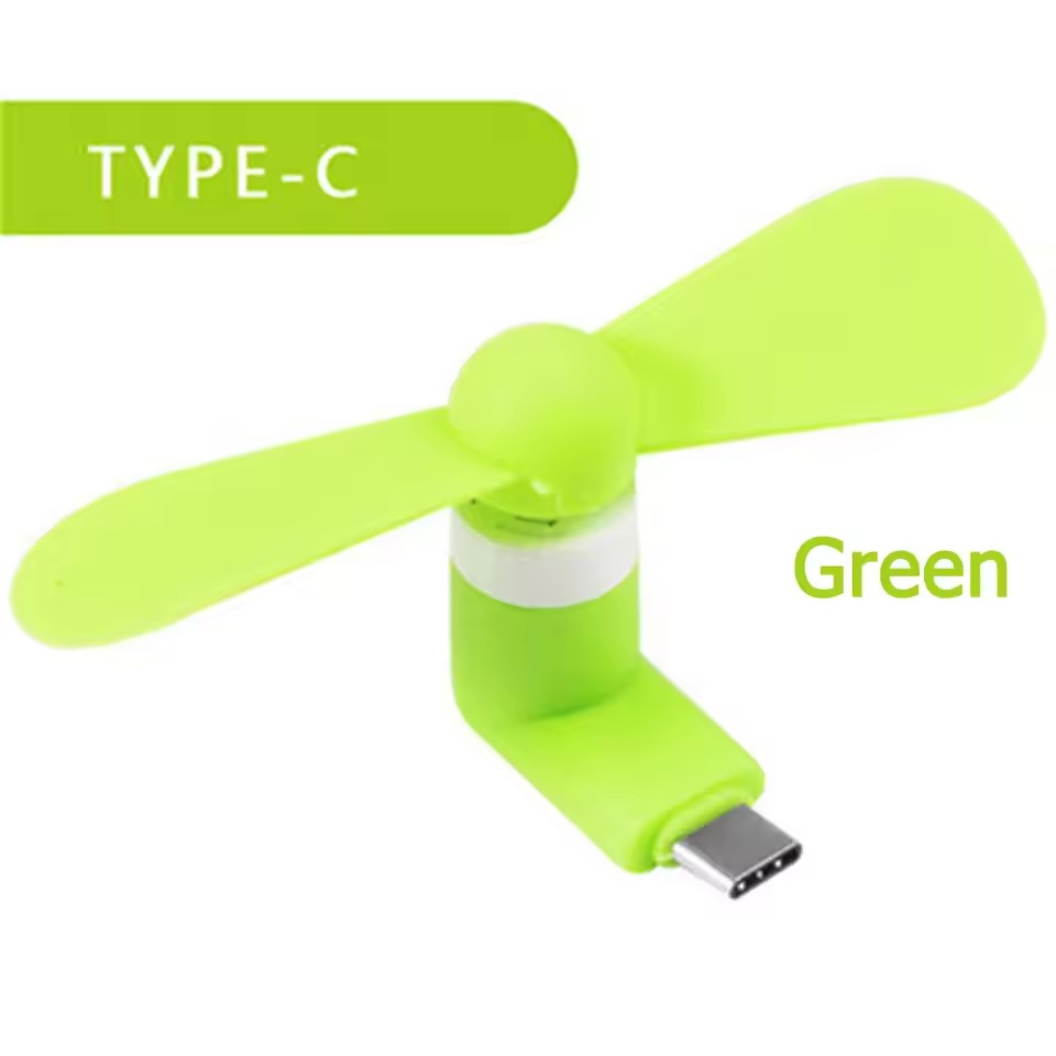 1 PCS Type C Mini Phone Fan Po - Electronics Gadgets Sale review and price