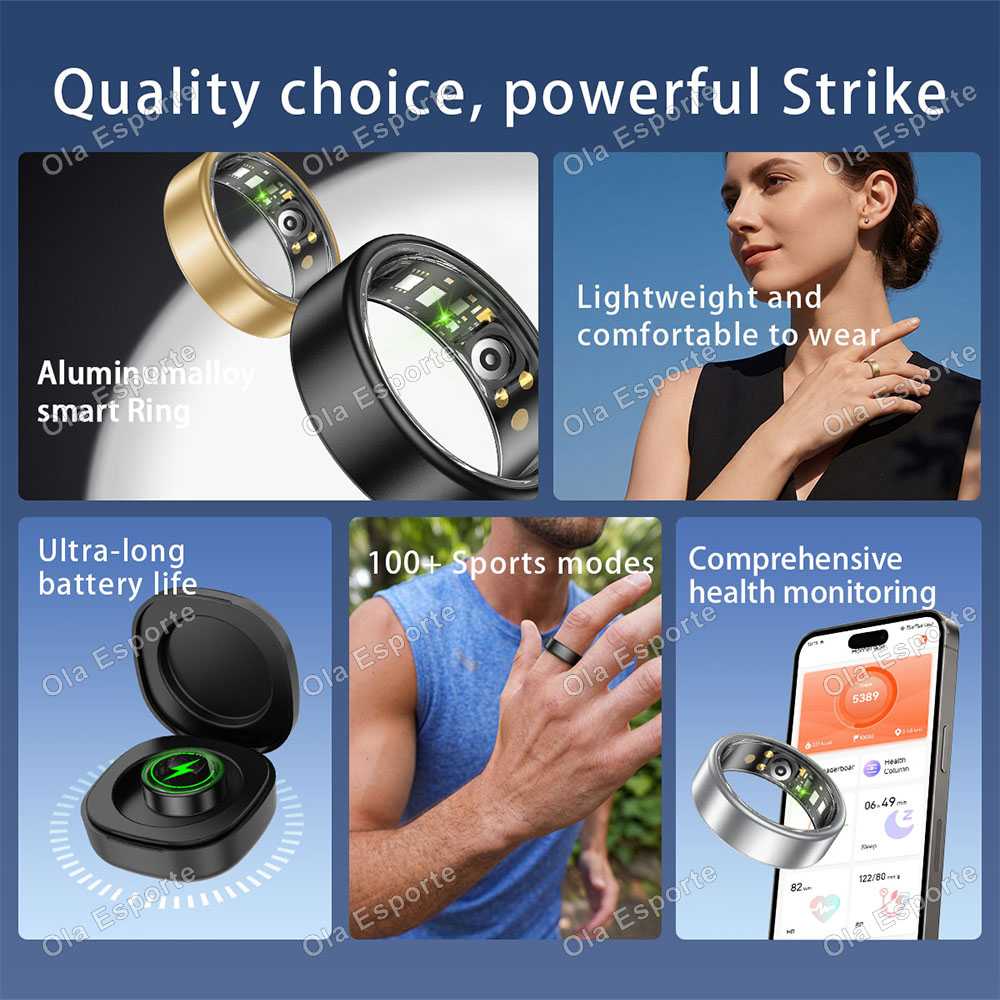 Ola Esporte Smart Ring Men Wom - Smart Ring Health review and price