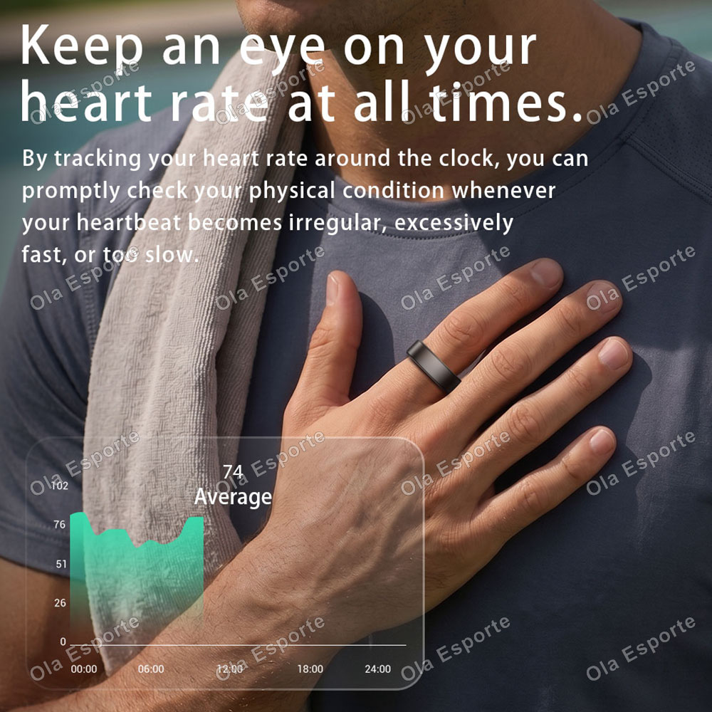 Ola Esporte Smart Ring Men Wom - Smart Ring Health review and price