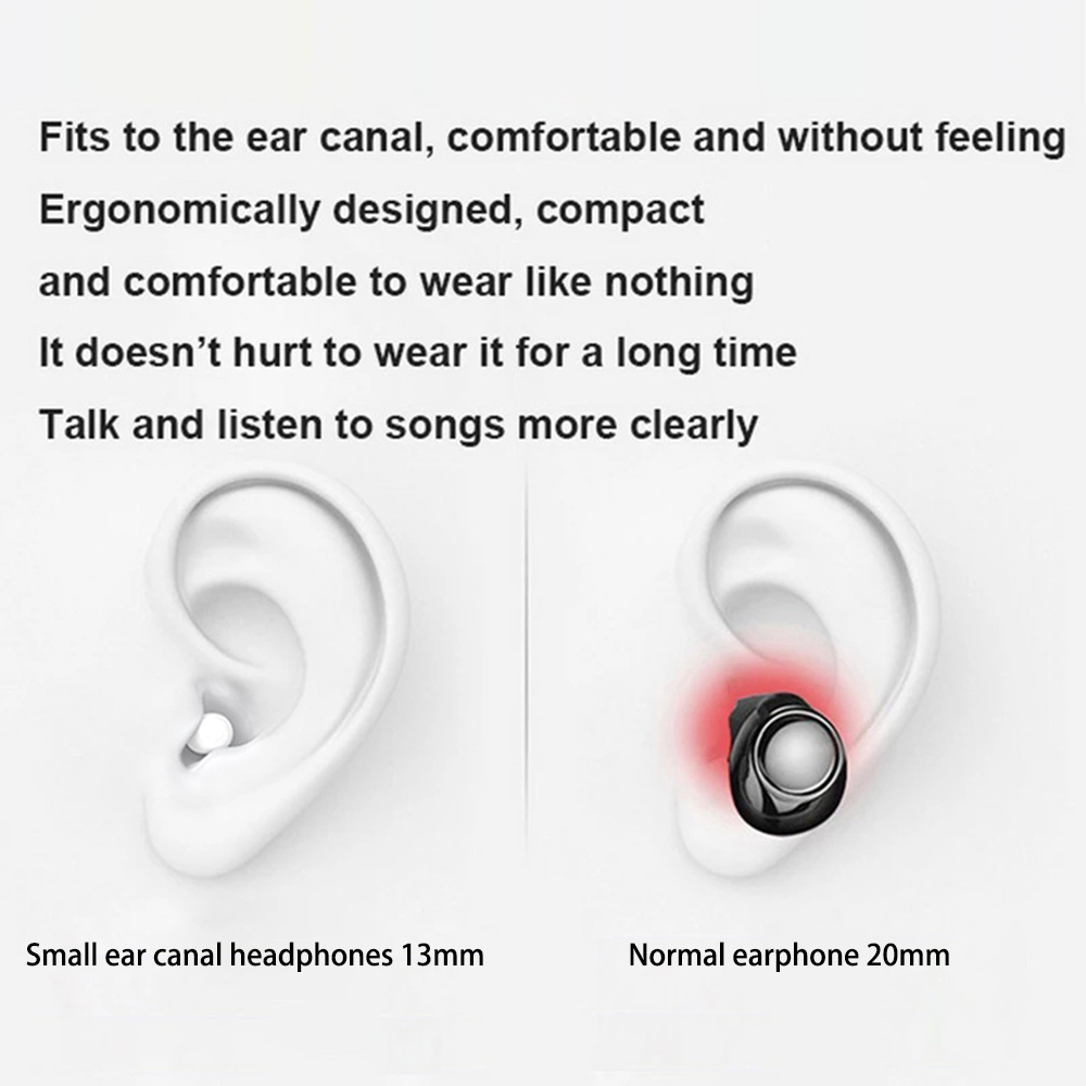 Invisible Earphones Mini Headp - Earbuds Anc Wireless review and price