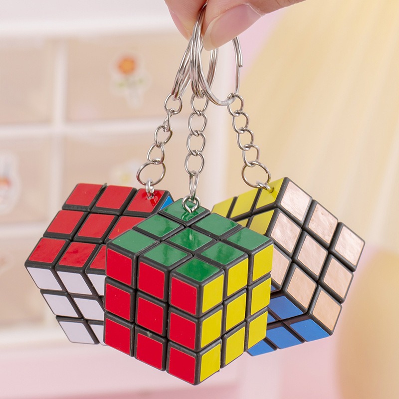 Mini 3x3 Magic Cube Keychain P - Electronics Gadgets Bag review and price