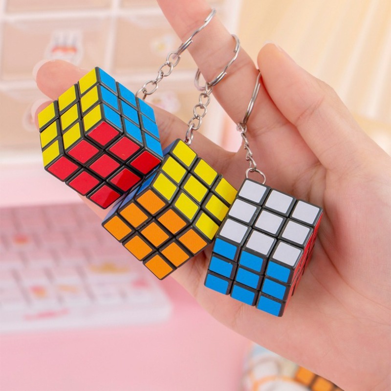 Mini 3x3 Magic Cube Keychain P - Electronics Gadgets Bag review and price