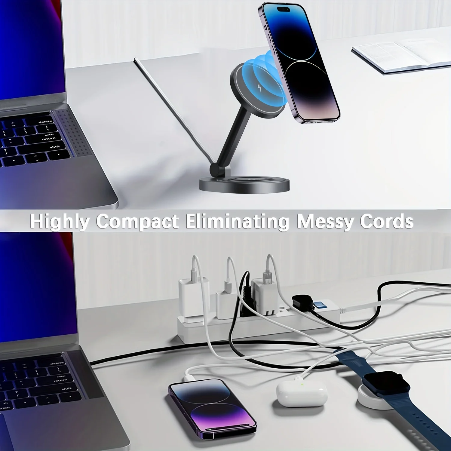 2 In 1 Magnetic Wireless Charg - Magnetic Charging Cable review and price