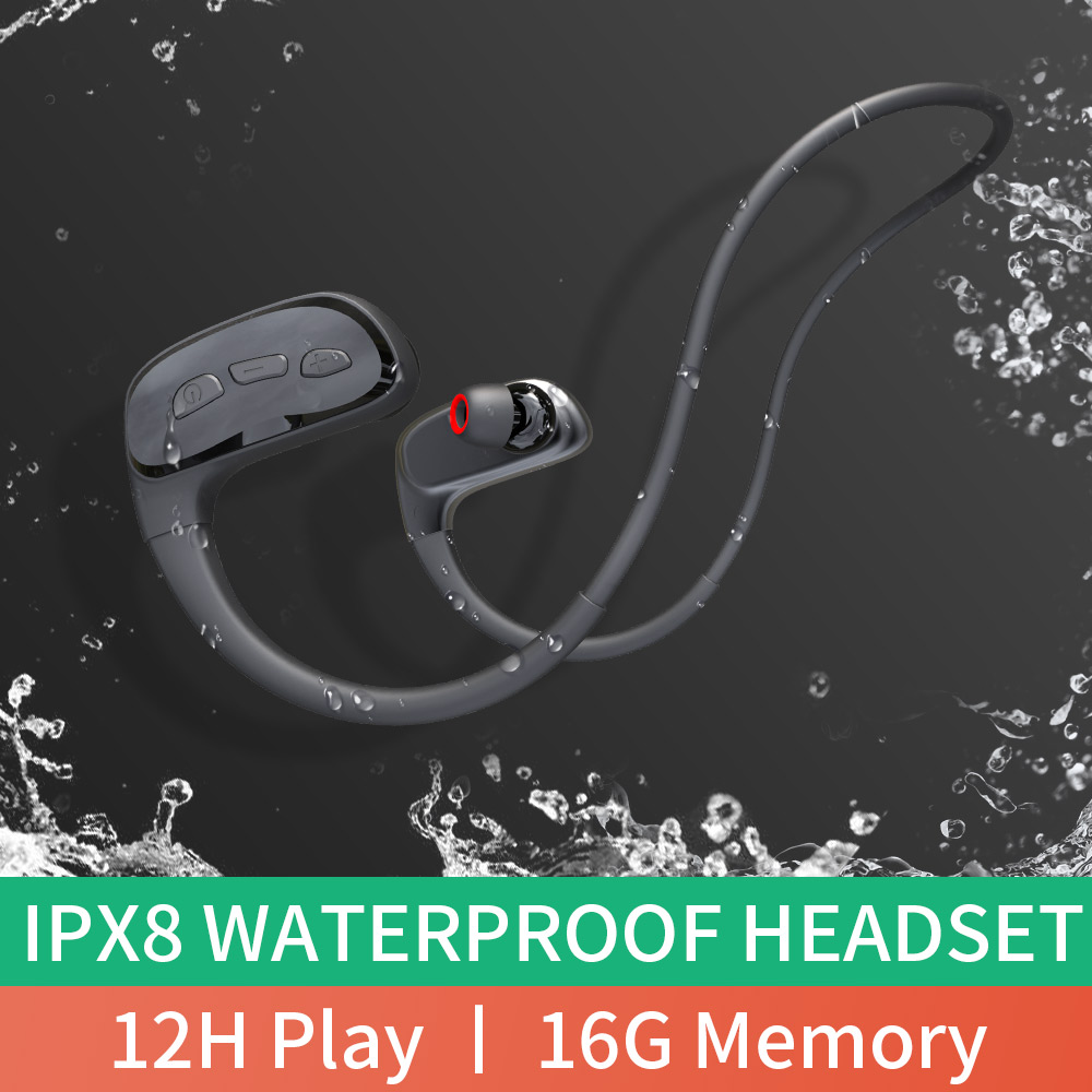 IPX8 Waterproof Bluetooth Head - Earbuds Anc Wireless review and price