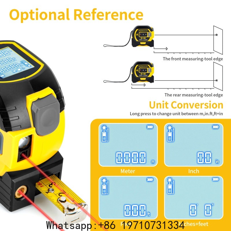 Digital Laser Rangefinder 3in1 - Laser Distance Measure review and price